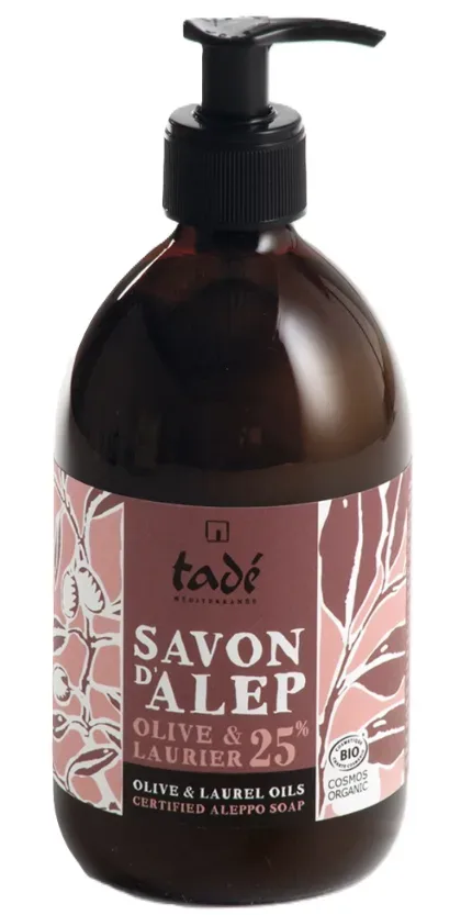 tadé Aleppo-Seife 25% Lorbeer (500ml)