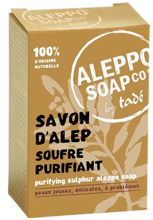 tadé Aleppo-Seife mit Waschschwefel (150g)