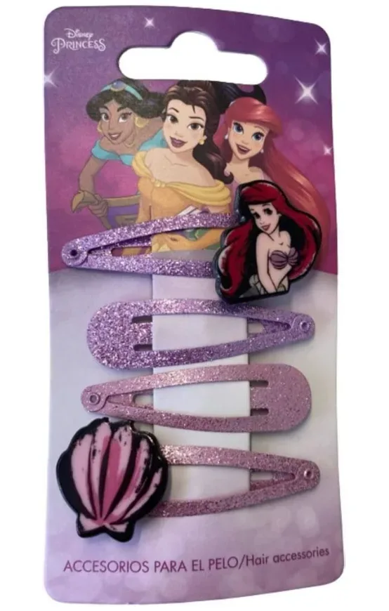HERBA Kids Clips Disney Princess (4 Stk)
