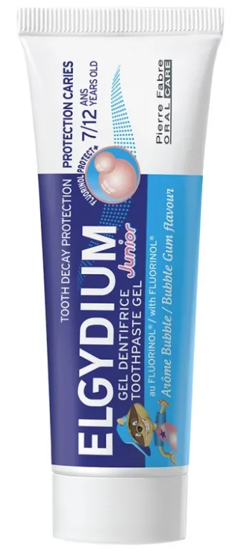 ELGYDIUM Junior Zahngel Kariesschutz, 7 bis 12 Jahre (50ml)