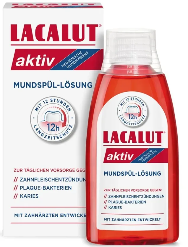 Lacalut Aktiv Mundspül-Lösung 300 ml