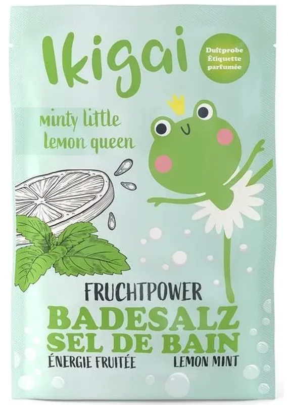 Ikigai Badesalz Lemon Mint (60g)