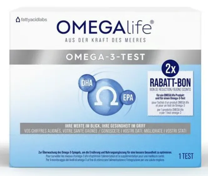 OMEGA-LIFE Omega-3-Test (1 Stk)