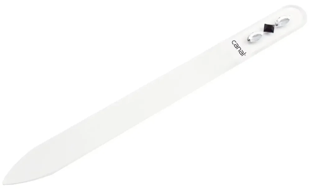 CANAL Hartglasfeile kristallfarben, 14cm (1 Stk)