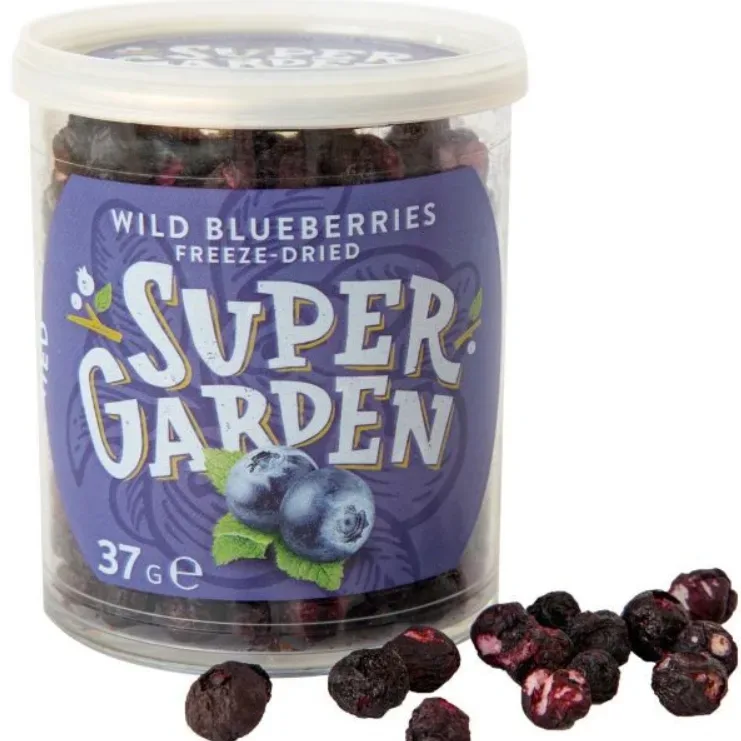 Supergarden Wildheidelbeeren gefriergetrocknet (37g)
