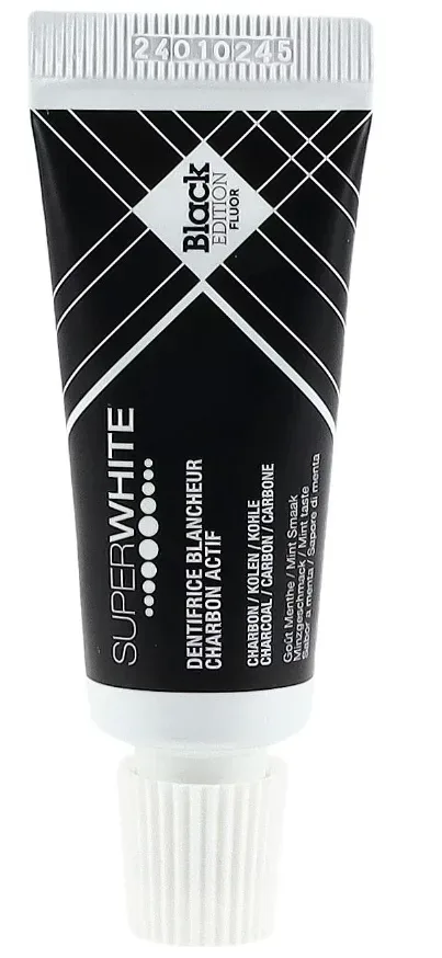 SUPERWHITE Black Edition Zahnpasta (15ml)