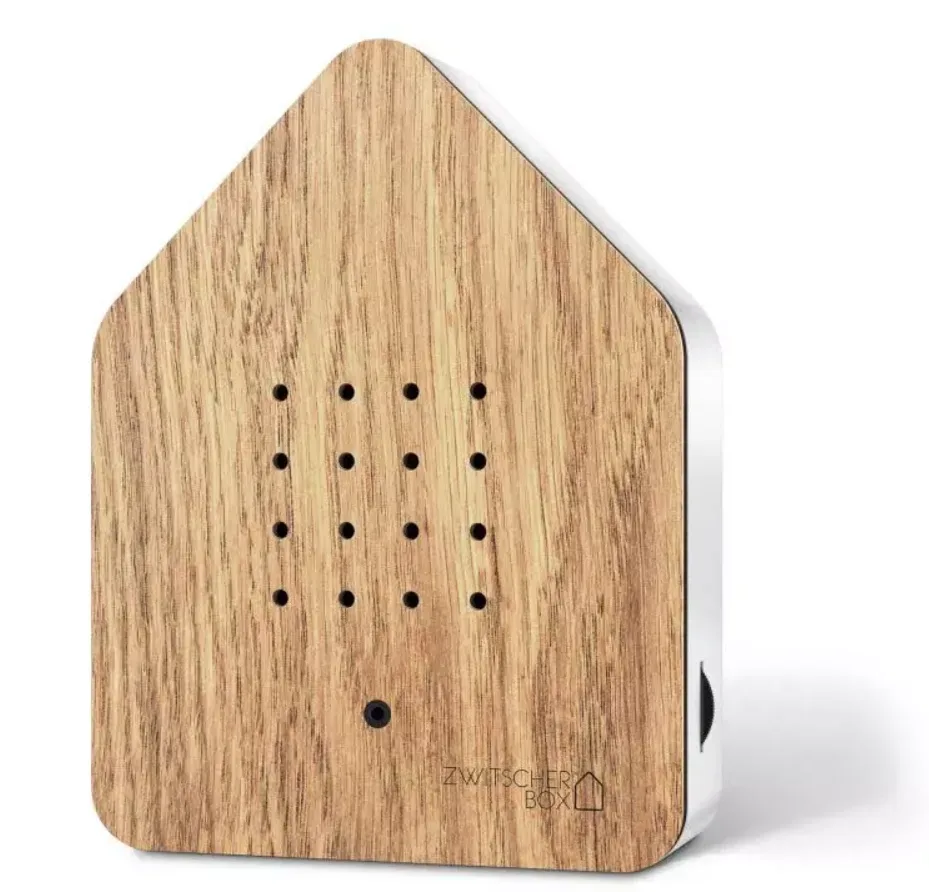 Relaxound ZWITSCHERBOX Oak – Freizeit/Gadgets/Trends – weiss / braun