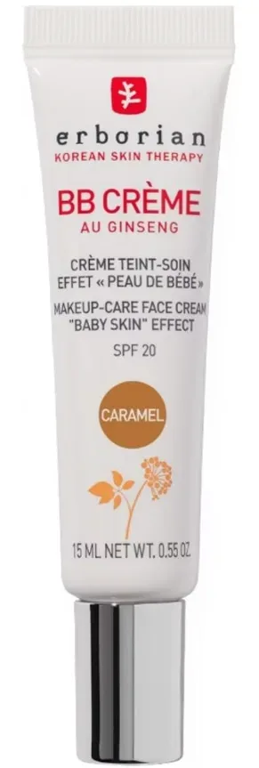 erborian - BB Creme au Ginseng, Erborian BB Creme Nude, 15 ml, Caramel