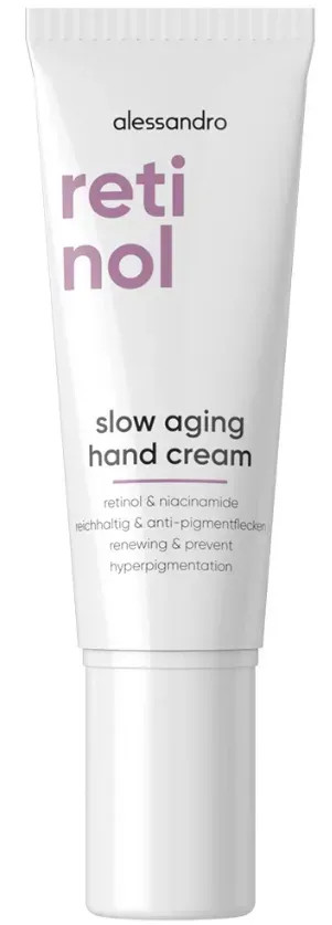 Alessandro Hand Care Retinol Slow Aging Hand Cream Handcreme 50 ml