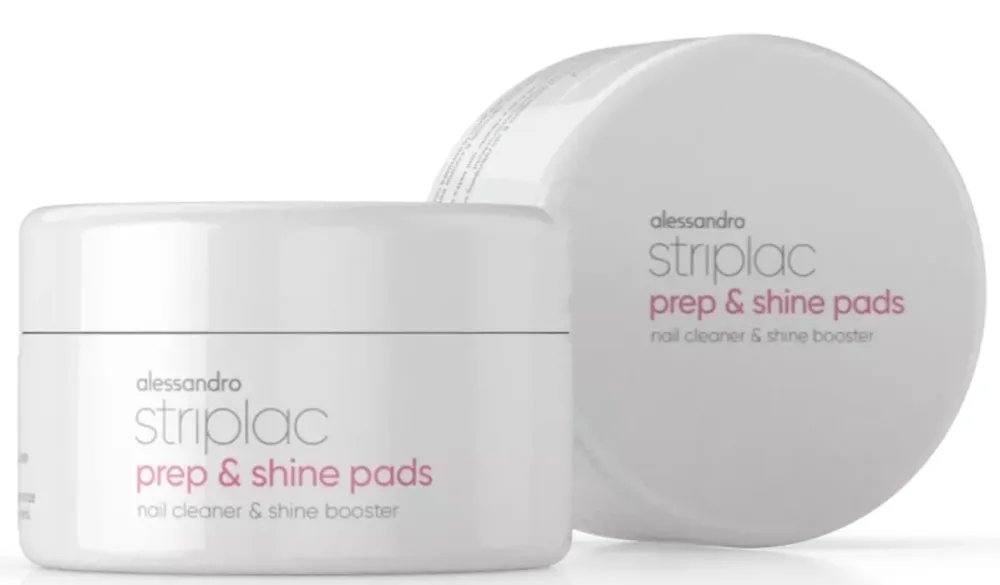 Alessandro - Striplac Prep & Shine Pads, 50 Stück