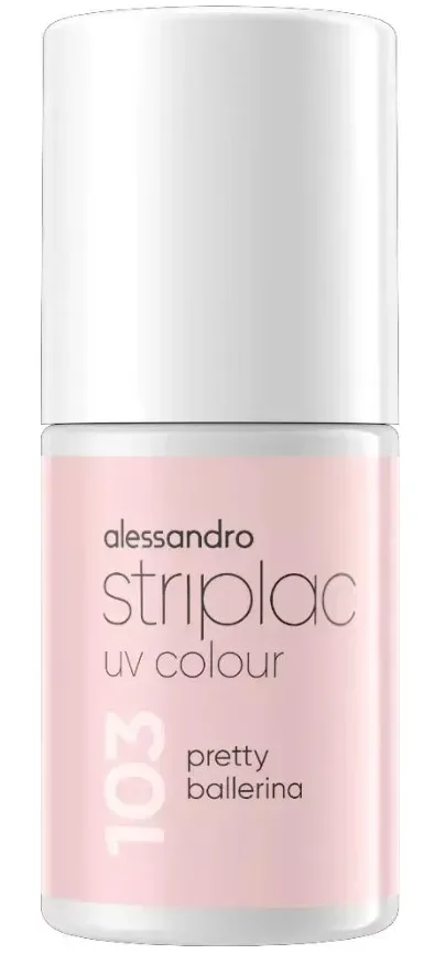 Alessandro - Striplac UV Colour Pretty Ballerina, 6.5 ml