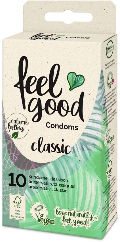 Feelgood - feelgood Condoms® classic, 10 Stück