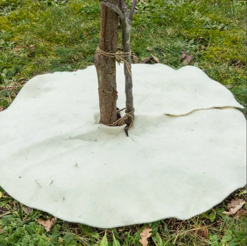 Andermatt Biogarten Mulchscheiben-Set 25cm weiss (3-teilig)
