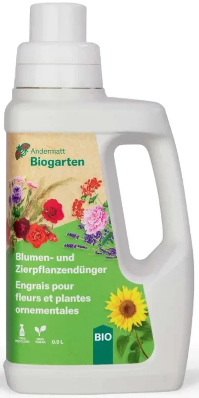 Andermatt Biogarten Blumen- und Zierpflanzendünger flüssig (500ml)