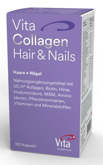 Vita Collagen Hair & Nails Kapseln (120 Stk)