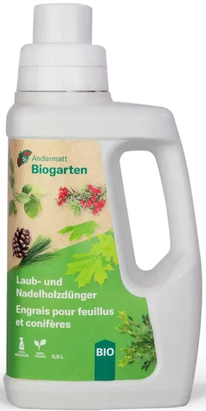 Andermatt Biogarten Laub- und Nadelholzdünger flüssig (500g)