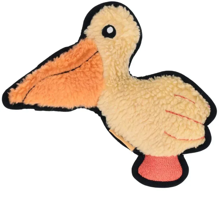 Chomper 2D Pelican Kuscheltier für Hunde (1 Stk)