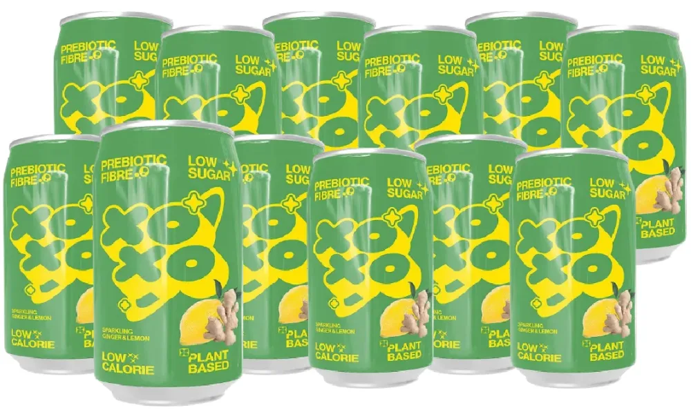 XOXO Soda Ginger Lemon (12x330ml)
