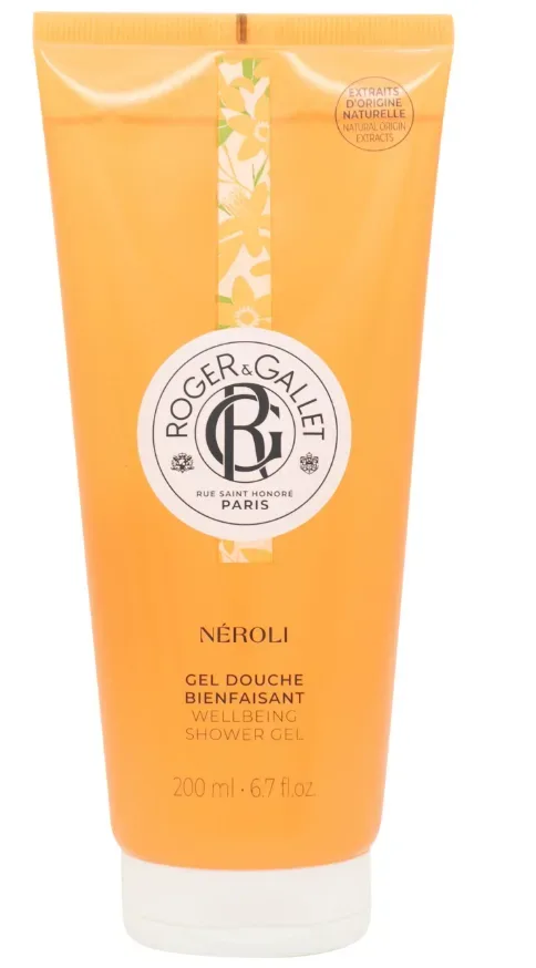 Roger & Gallet - Wohlfühl-Duschgel, Neroli gel douche, 200 ml, Weiss