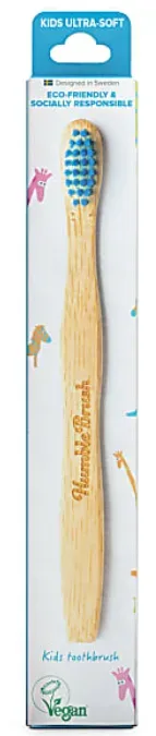 HUMBLE BRUSH Zahnb&uuml;rste Kinder blau