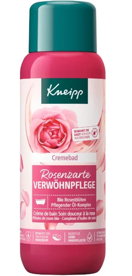 Kneipp - Crémebad Rosenzarte Verwöhnpflege, 400 ml
