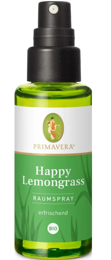 Primavera Happy Lemongrass Raumspray Bio Raumspray 50 ml