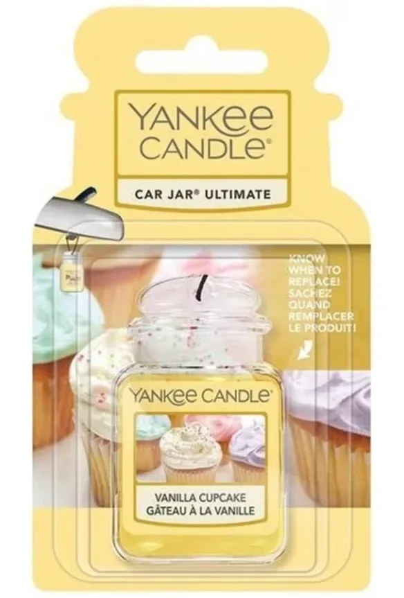 Yankee Candle Car Jar Ultimate Vanilla Cupcake