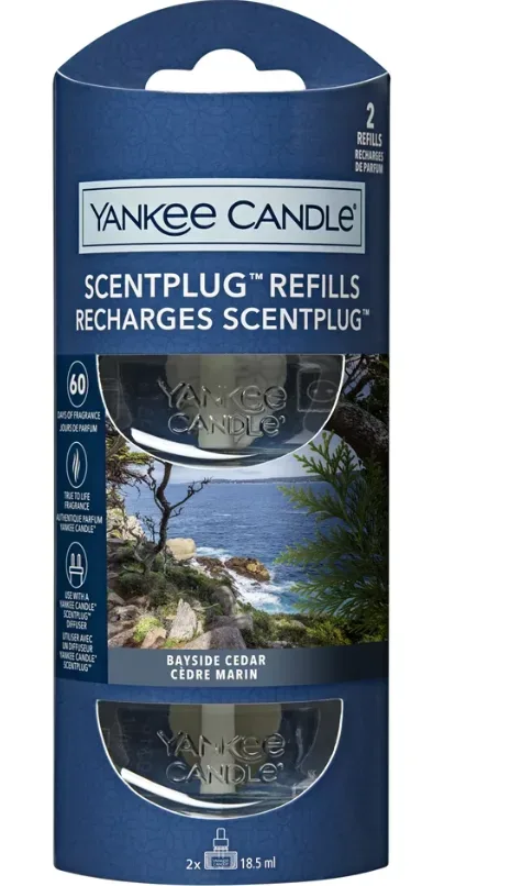 Yankee Candle Bayside Cedar Electric Refill Kit (2-teilig)