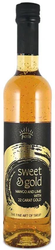 PURIS Sirup Sweet&Gold Blattgold 6 Glasfl 50 cl