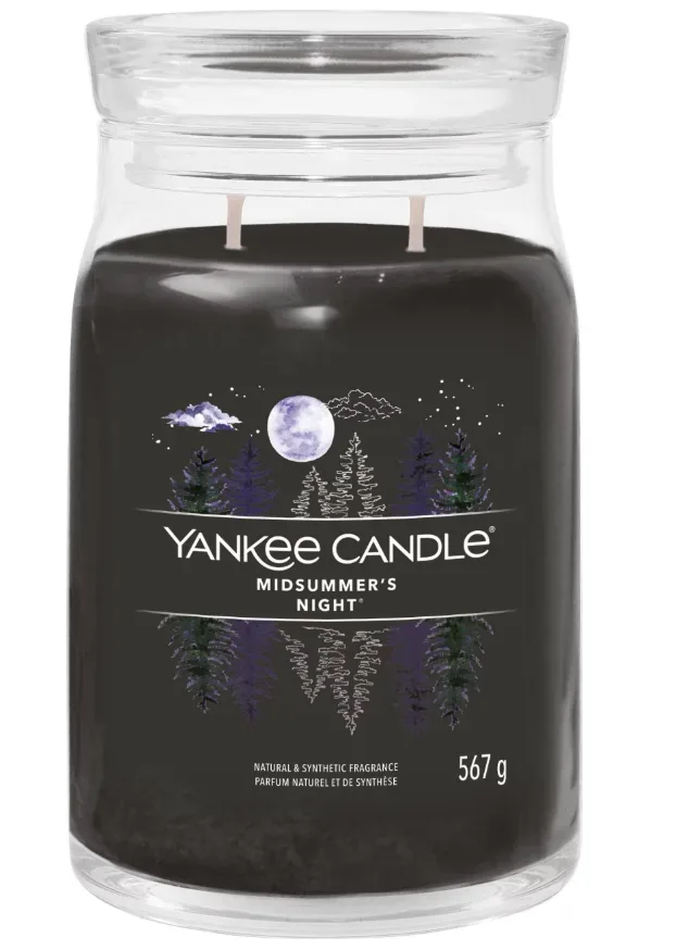 Yankee Candle Signature - Duftkerze im Glas, 567G, Black