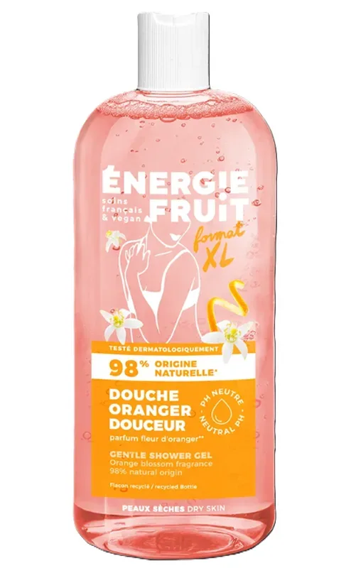 Energie Fruit - Duschgel Orangenblüte & Bio-Leinöl, 500  ml