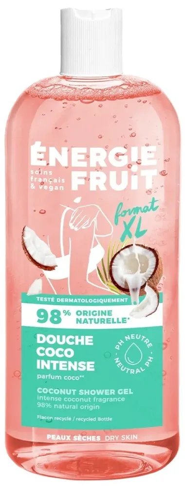 Energie Fruit - Duschgel Kokosnuss & Karitebutter Bio, 500  ml