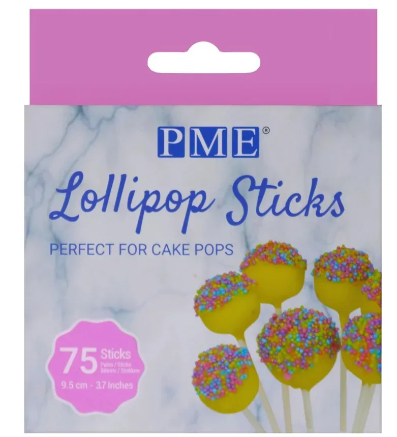 PME CAKE Lutscherstiele, 9.5cm (75 Stk)