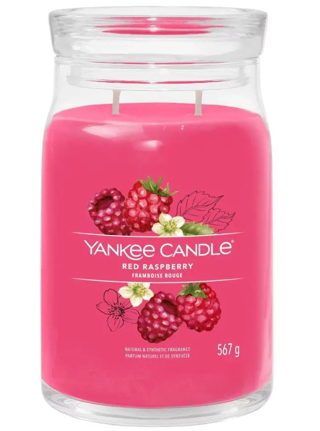 Yankee Candle Signature - Duftkerze im Glas, 567G, Rubin