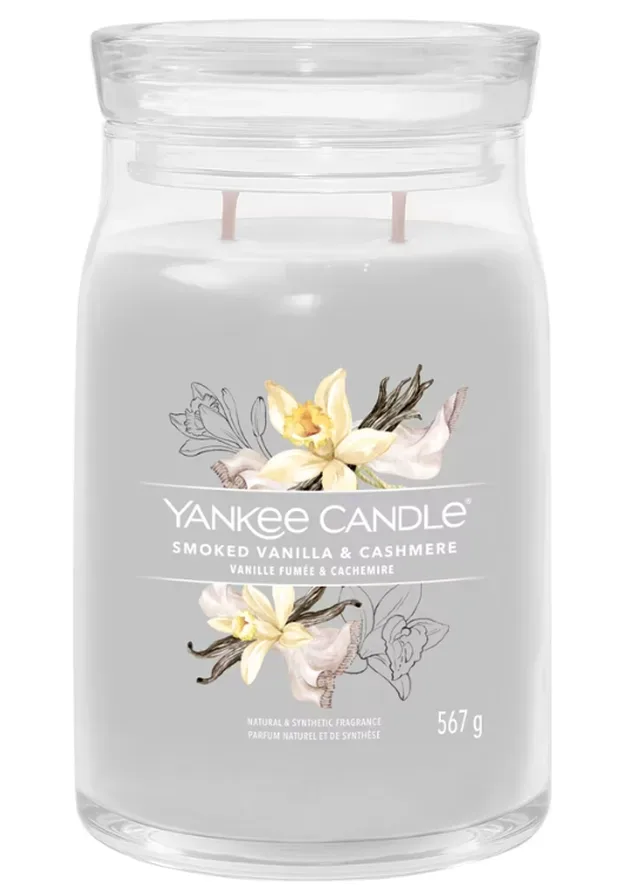 Yankee Candle - Duftkerze, 567G, Hellgrau