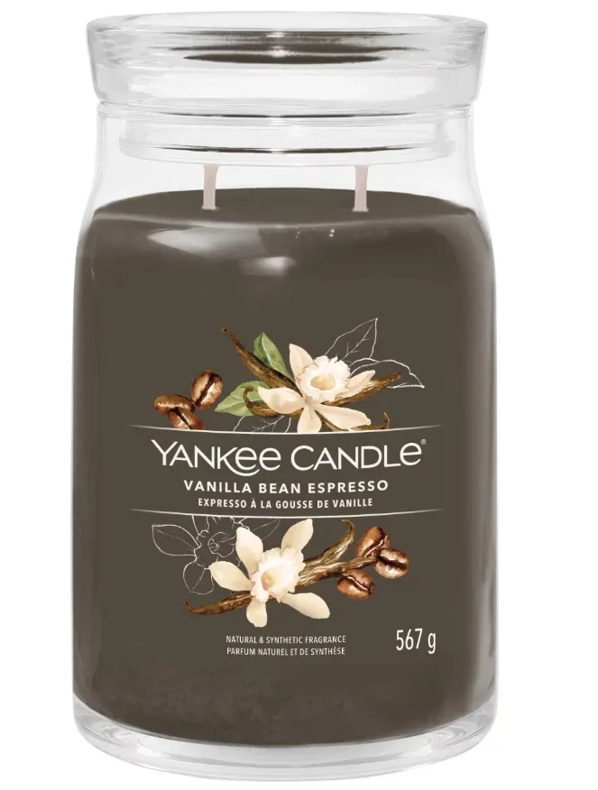 Yankee Candle Vanilla Bean Espresso Duftkerze (567g)