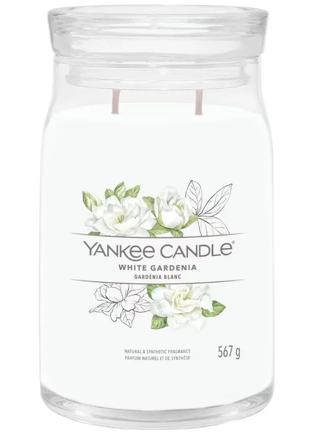 Yankee Candle White Gardenia Duftkerze (567g)