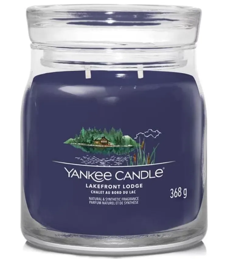 Yankee Candle Lakefront Lodge Duftkerze (368g)