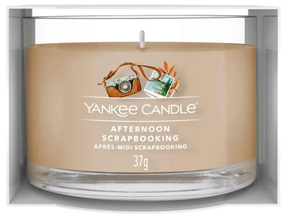 Yankee Candle Afternoon Scrapbooking gefüllte Votivkerze (37g)