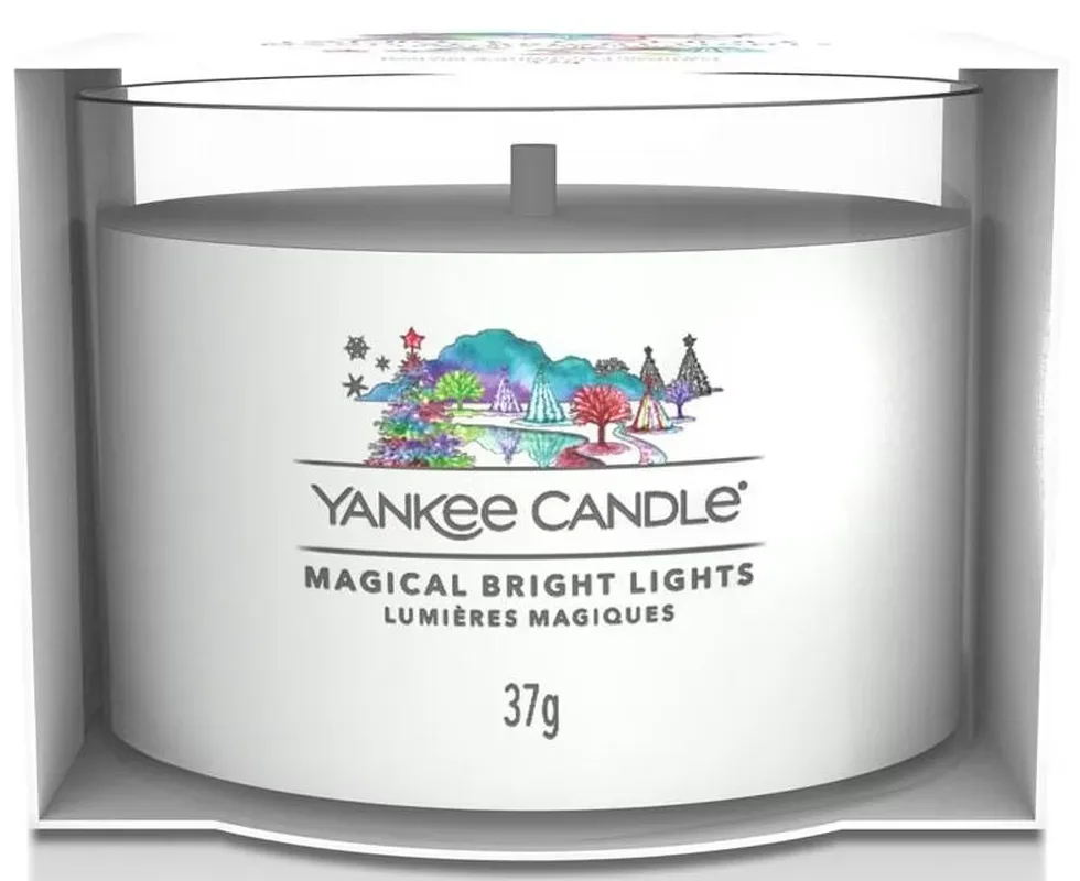 Yankee Candle Magical Bright Lights gefüllte Votivkerze (37g)