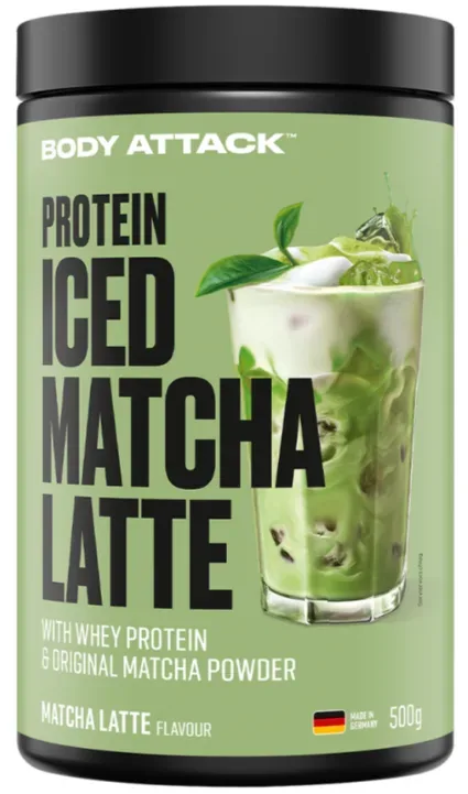 Body Attack Protein Iced Matcha Latte (500g)