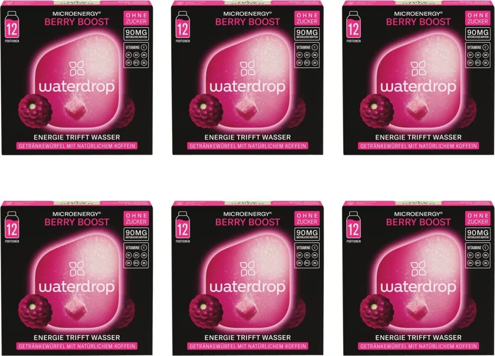 waterdrop Microenergy Berry Boost (6x12 Stk)