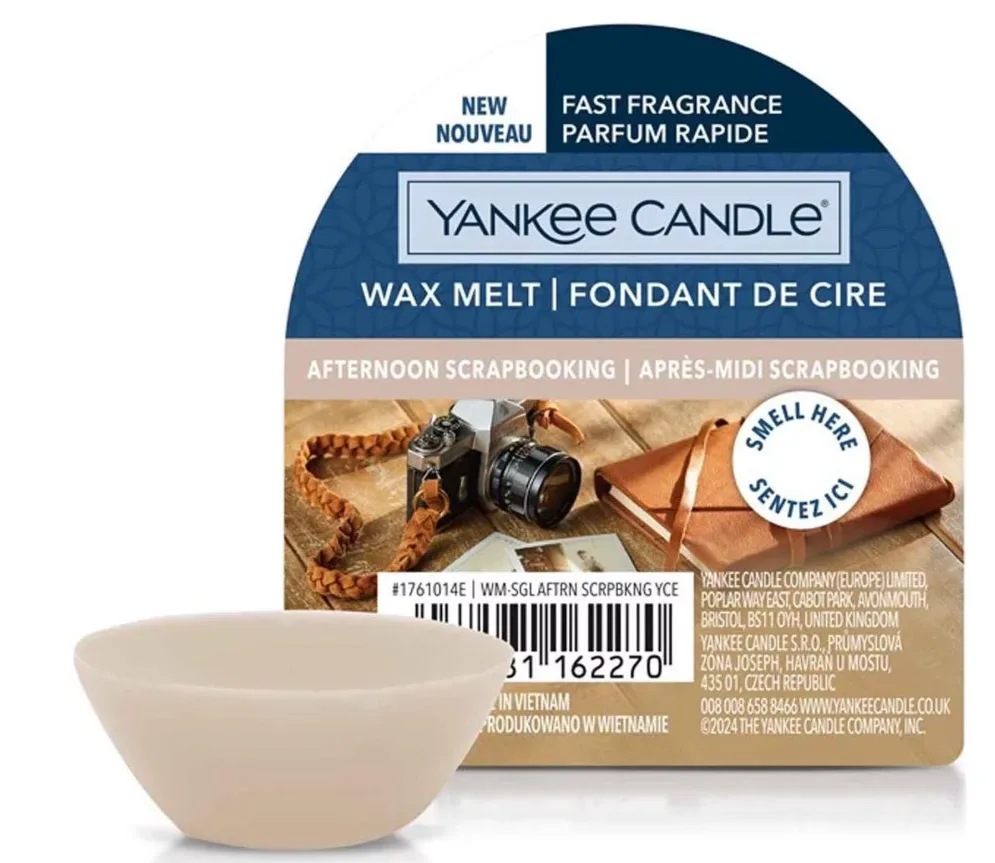 Yankee Candle Duftwachsplättchen Afternoon Scrapbooking (1 Stk)