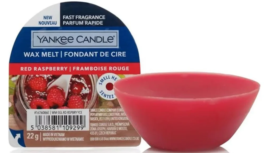 Yankee Candle Duftwachsplättchen Red Raspberry (1 Stk)