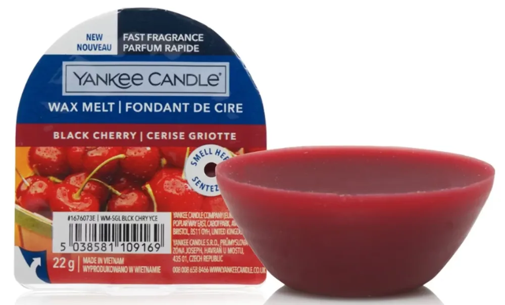 Yankee Candle Duftwachsplättchen Black Cherry (1 Stk)