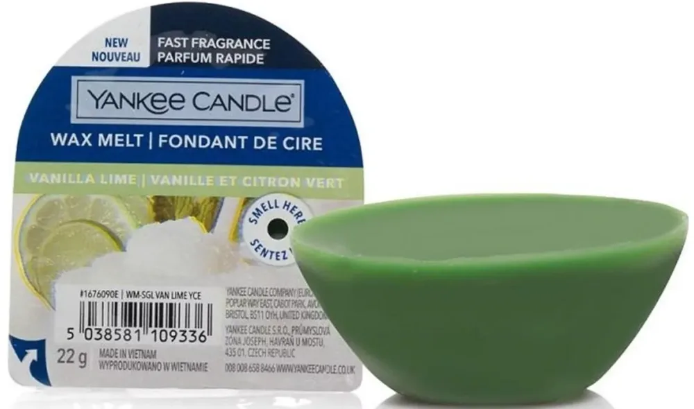 Yankee Candle Duftwachsplättchen Vanilla Lime (1 Stk)