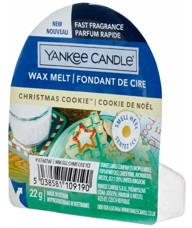Yankee Candle Duftwachsplättchen Christmas Cookie (1 Stk)