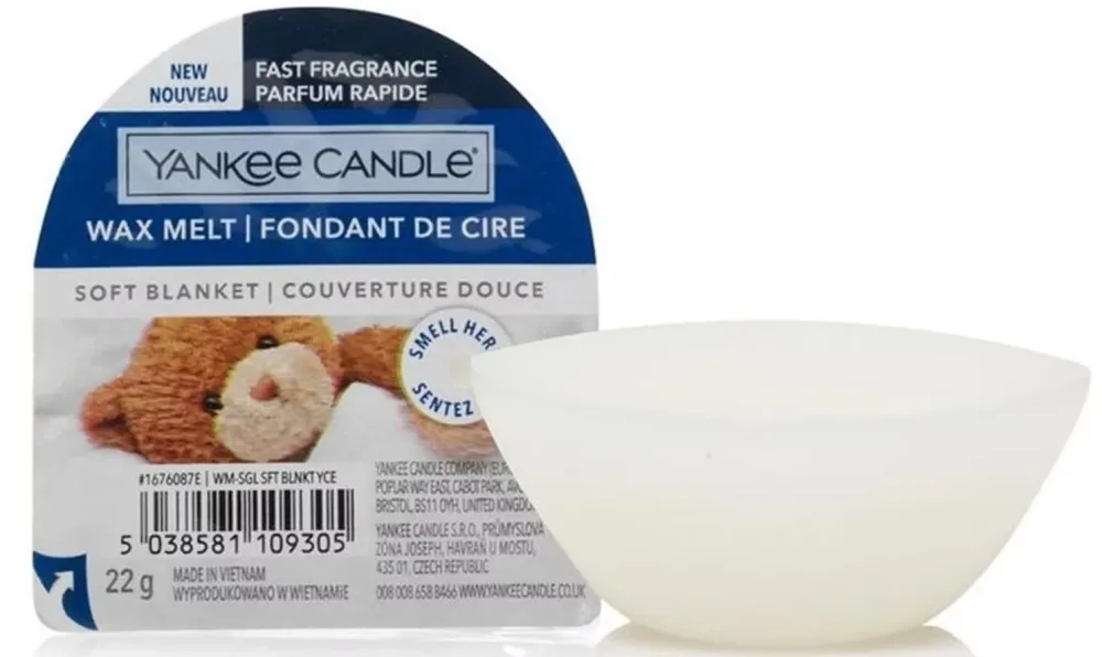 Yankee Candle Duftwachsplättchen Soft Blanket (1 Stk)