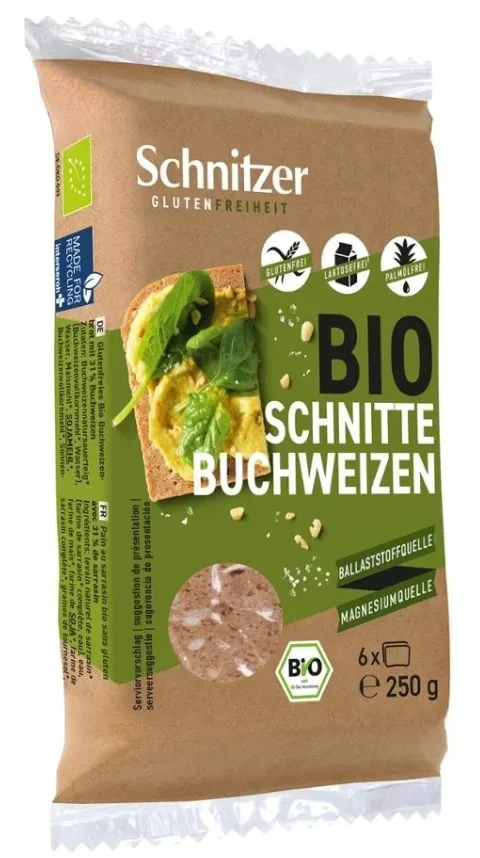 Schnitzer Bio Schnitte Buchweizen, glutenfrei (250g)