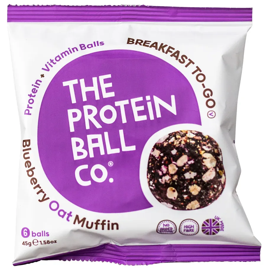 The Protein Ball Co. Protein Balls Blueberry Oat Muffin (45g)